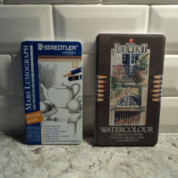 Staedtler & Derwent Other - watercolour & sketching pencils & sketchbook